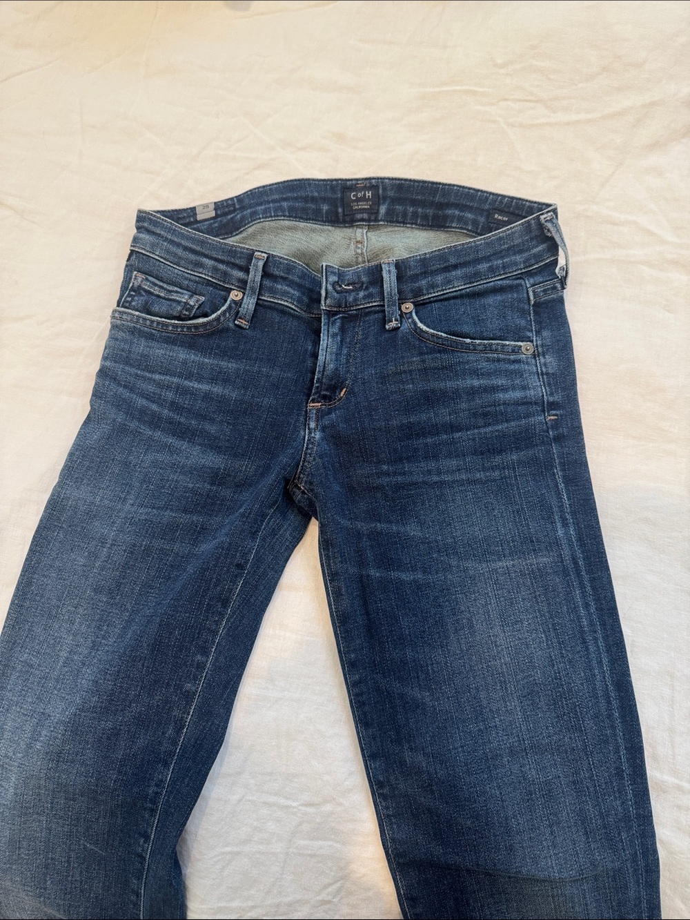 Citizens Of Humanity Slim Skinny Jeans in Faded Indigo